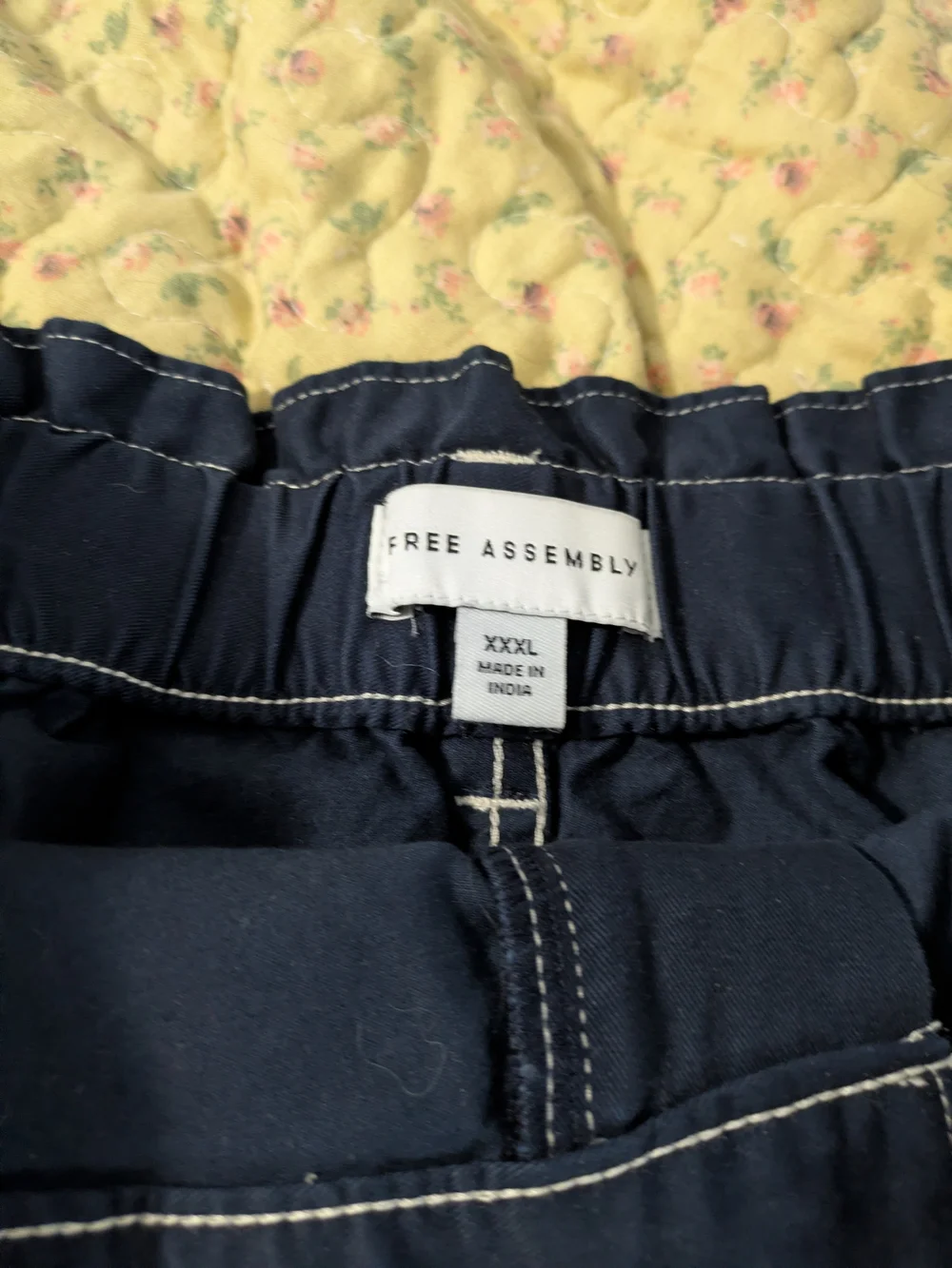 Free Assembly Women's Navy Mini Skirt